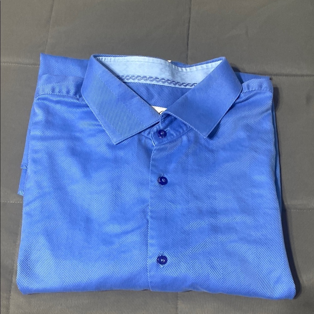 Robert Graham dress shirt. Size 19 neck size.